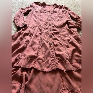 Holding horses dress